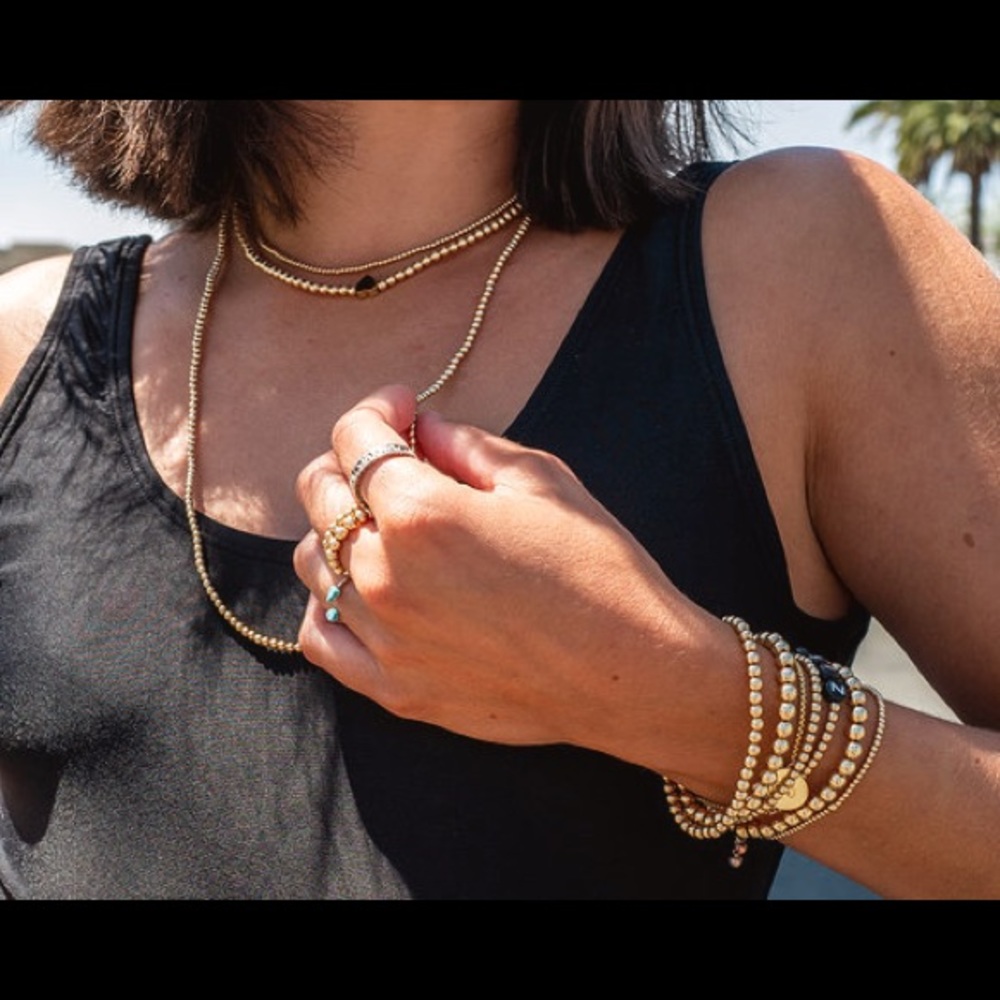 4mm & 5mm Gold filled Necklaces various lengths